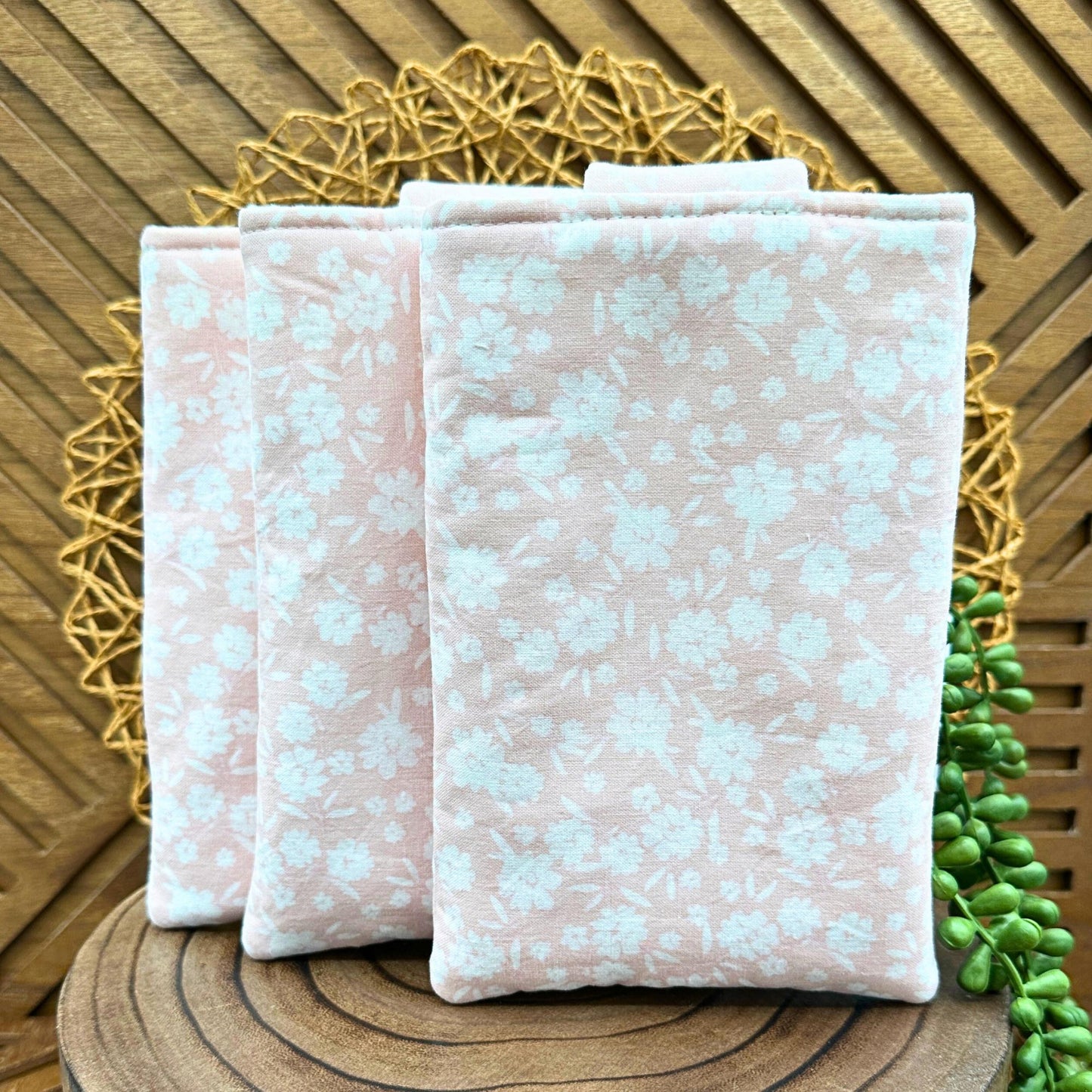 Kindle Basic 10th Generation Sleeve - Elegant Pink Floral Print Tablet Case - Multi-Functional Pouch for Kindle & More