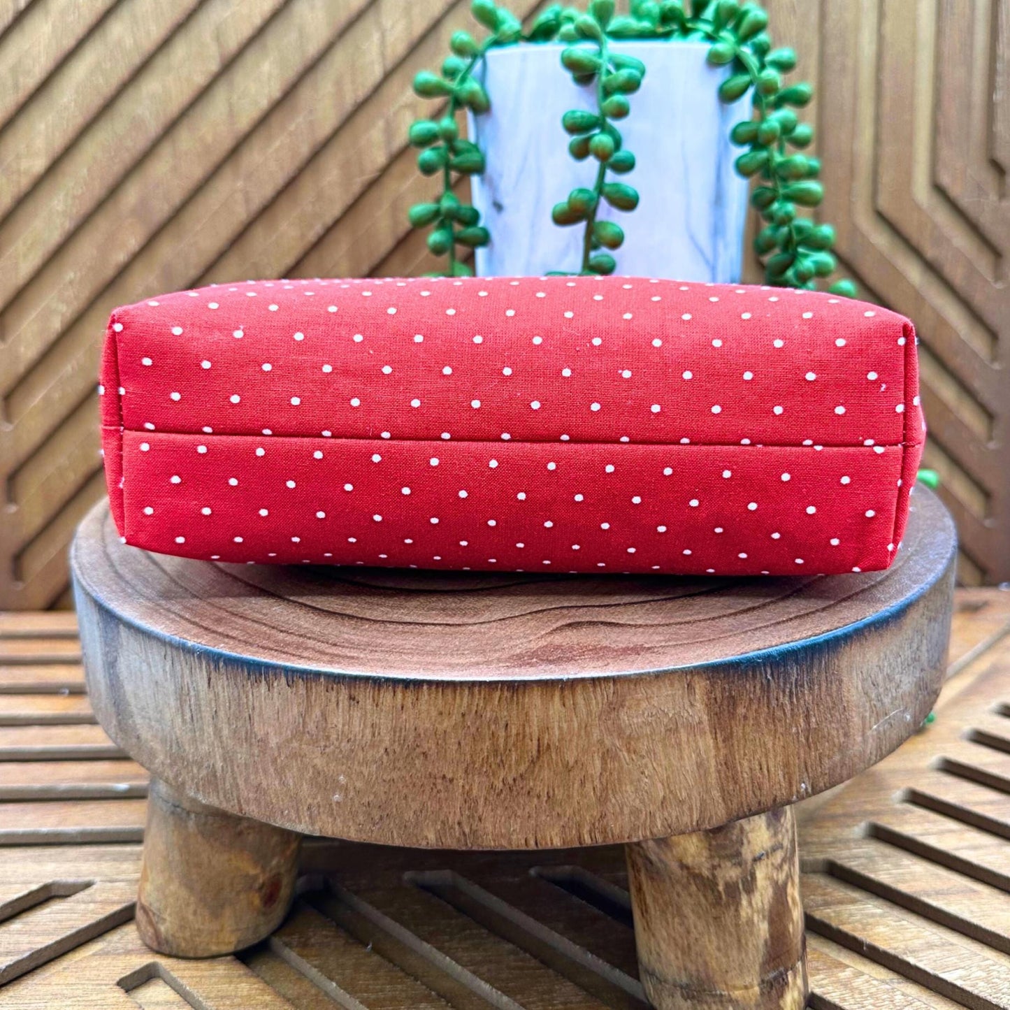 Sassy Red Dot Makeup Bag: Your Ultimate Stylish Carry-All