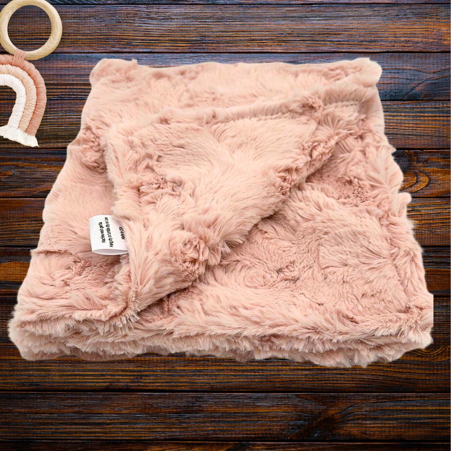 Blush Swirl Baby Lovey – Gentle Comfort for Your Little Angel, Baby Comfort and Security, Portable Comfort and Reassurance, snuggle buddy