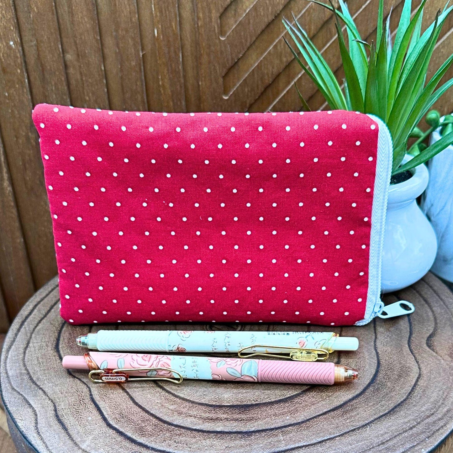 Fun Red Polka Dot Eyeglass Case - Perfect Versatile Carry-All