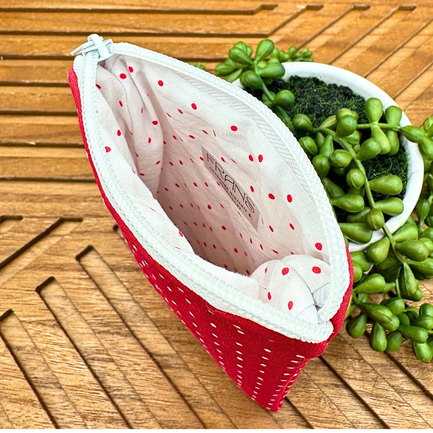 Fun Red Polka Dot Eyeglass Case - Perfect Versatile Carry-All