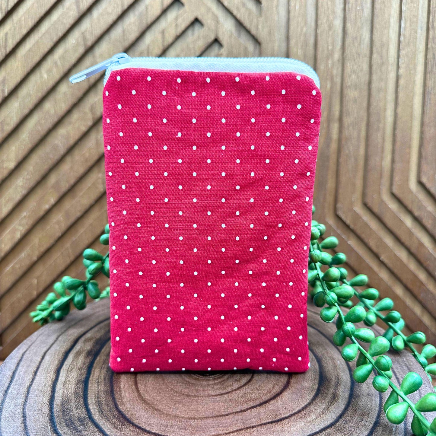 Fun Red Polka Dot Eyeglass Case - Perfect Versatile Carry-All