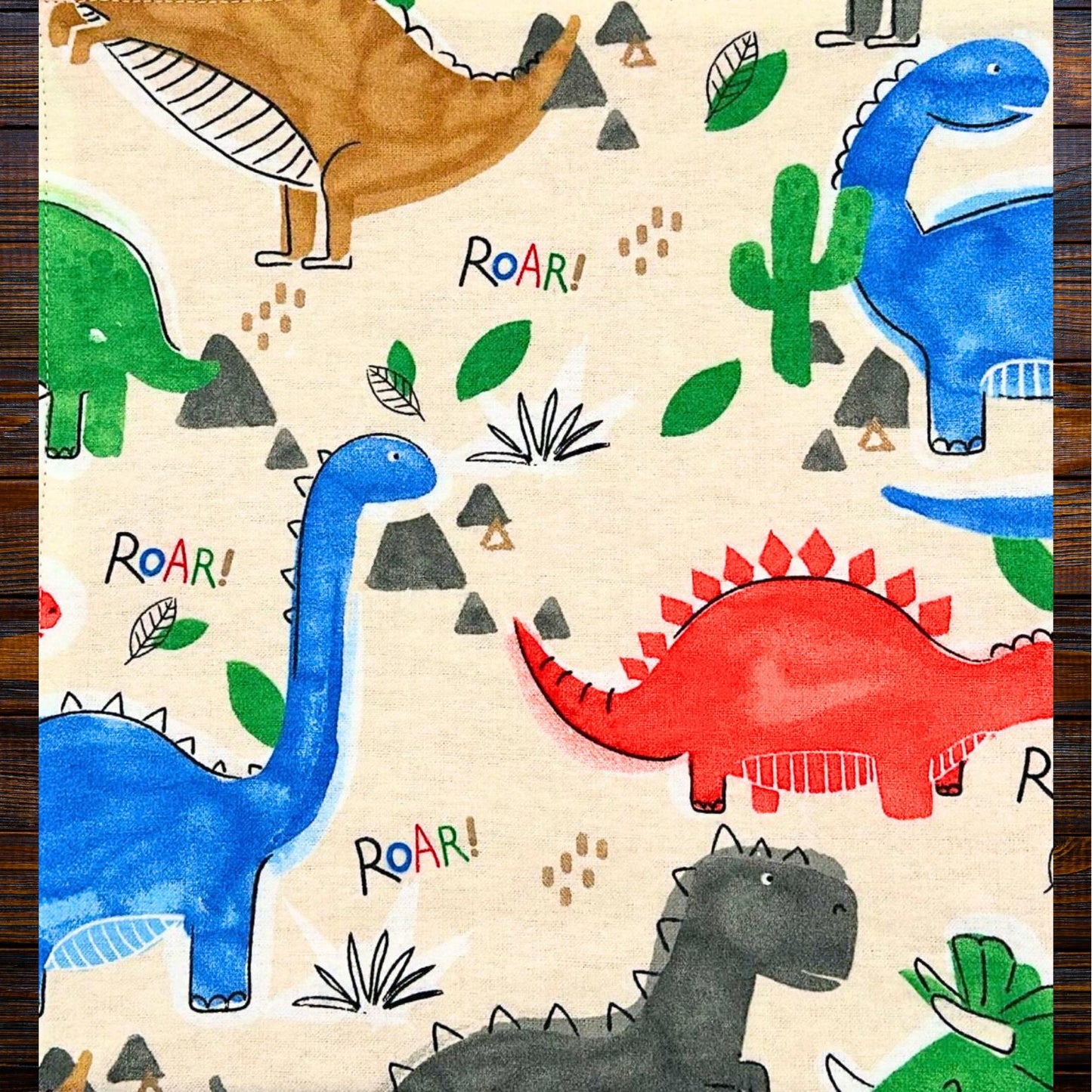Colorful Dinosaur Flannel Baby Blanket - Perfect Snuggle Gift for Baby Boys!