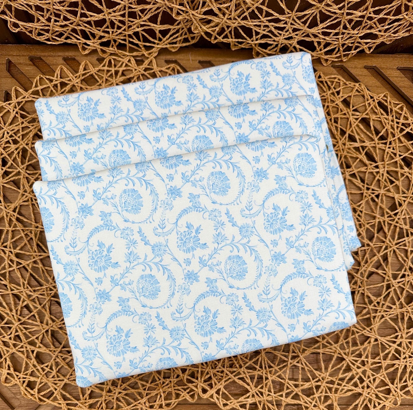 Book Sleeve, Blue Coquette Design, Foam Padding for Books and Tablets, Custom Book Cover Sizes Available