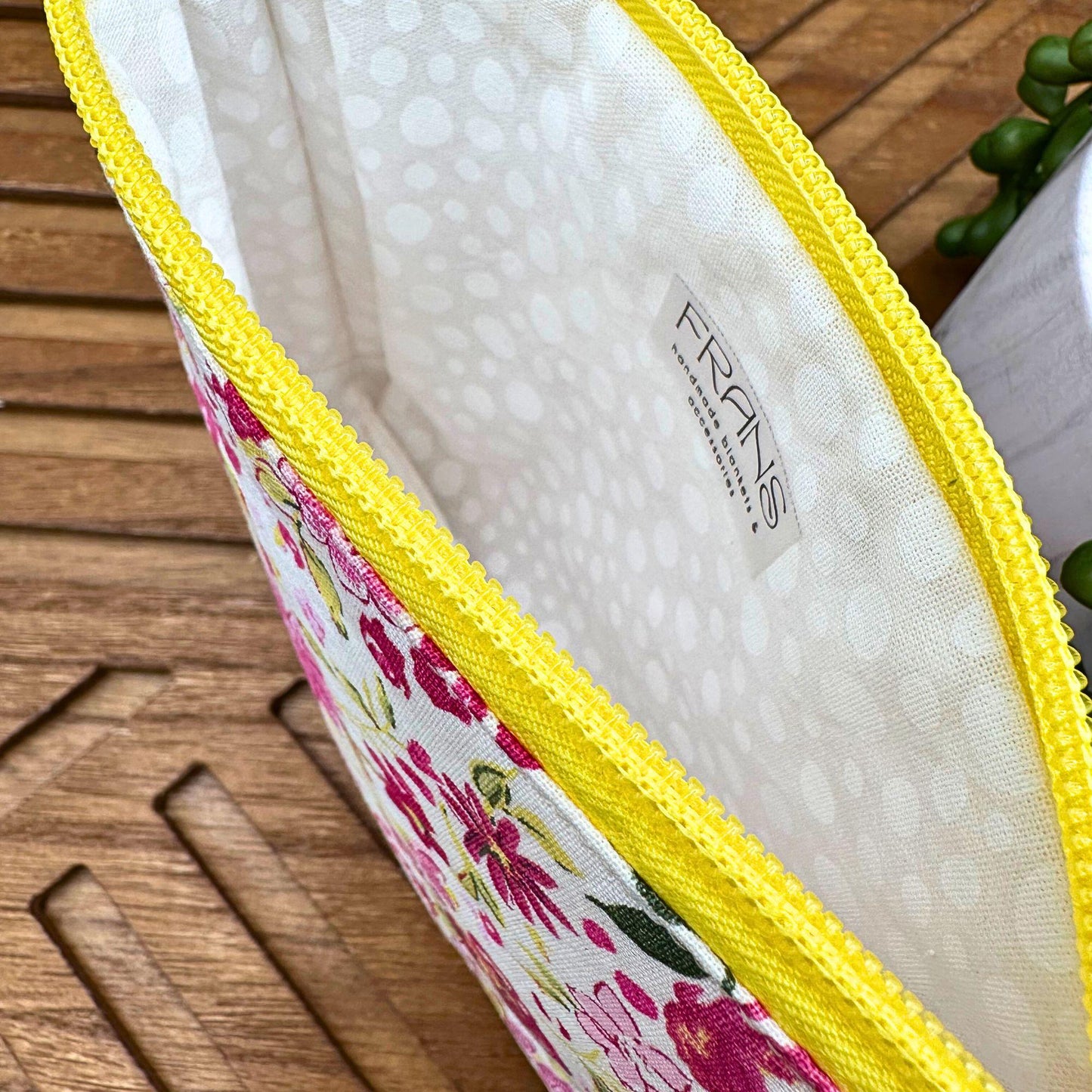 Vibrant Pink and Red Makeup Bag: Stylish Storage for Your Essentials