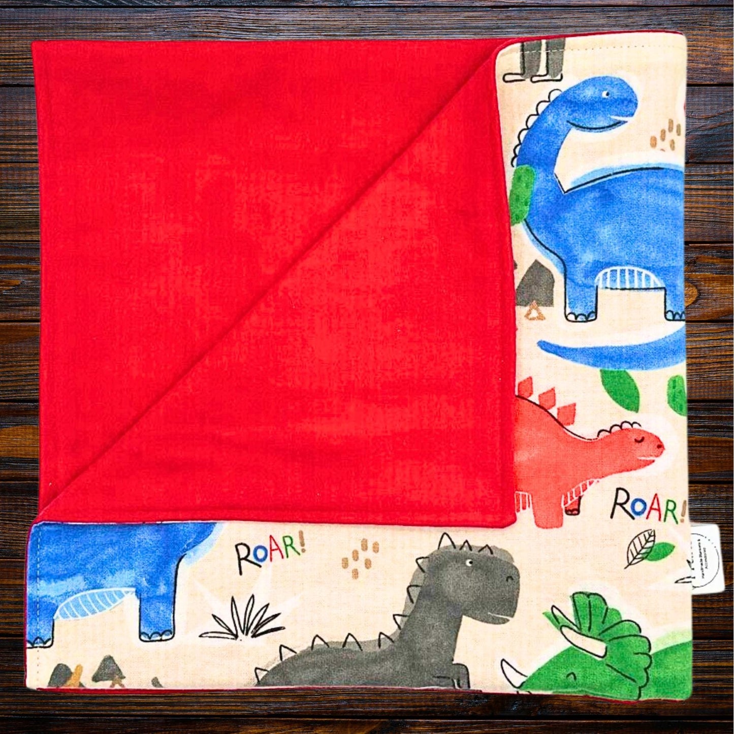 Colorful Dinosaur Flannel Baby Blanket - Perfect Snuggle Gift for Baby Boys!