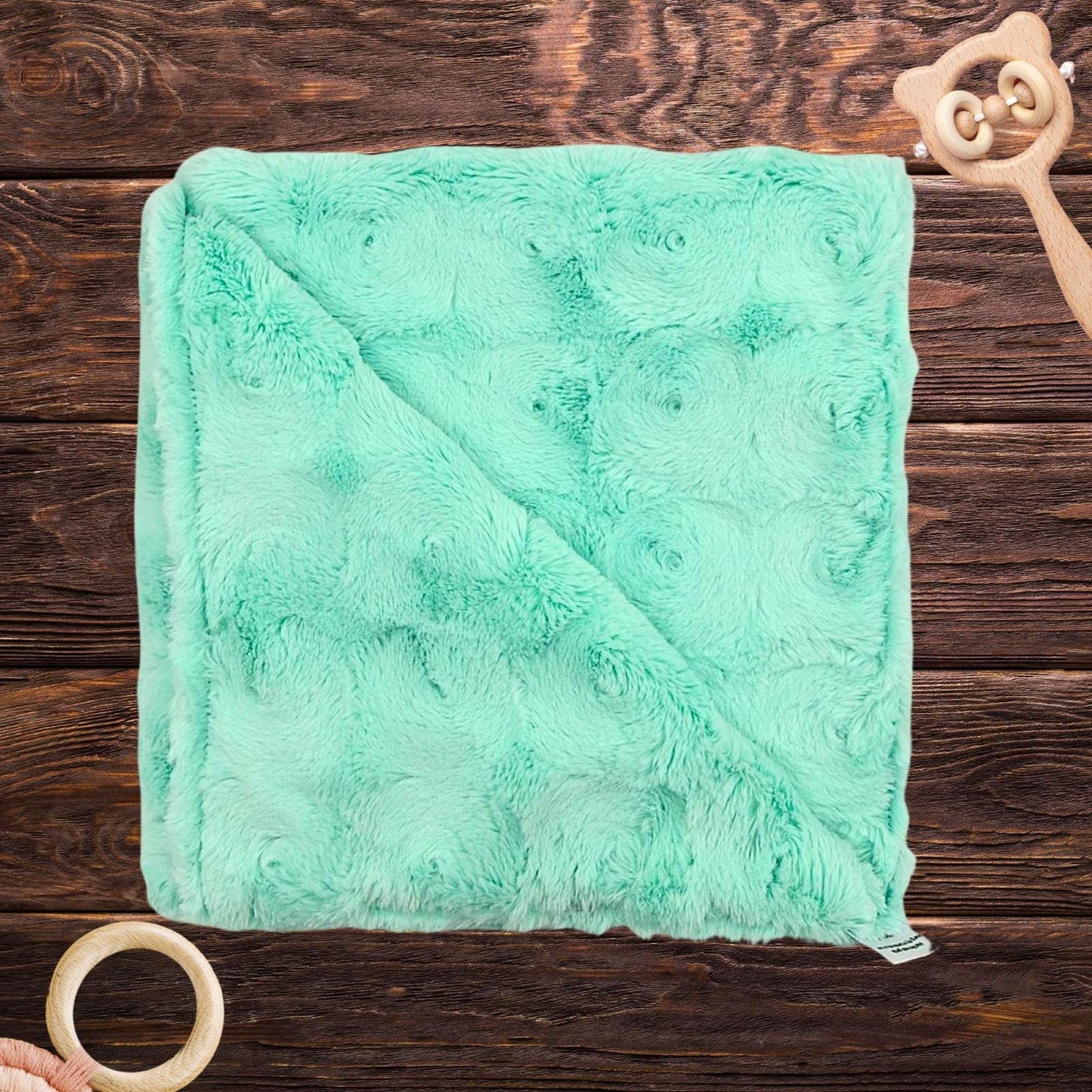 Soft Mint Cozy Baby Blanket - Your Baby's New Favorite Snuggle