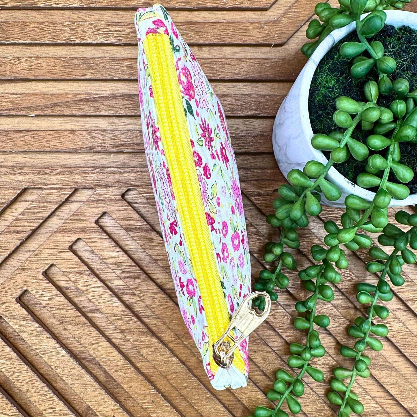 Vibrant Pink and Red Makeup Bag: Stylish Storage for Your Essentials