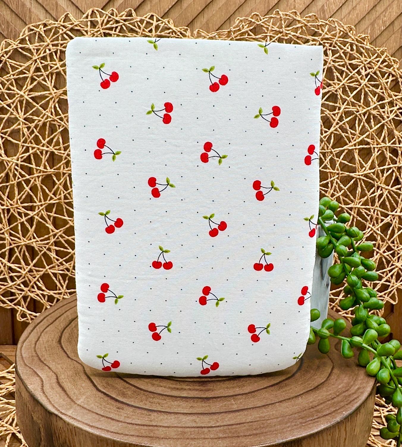 cherries print kindle paperwhite sleeve