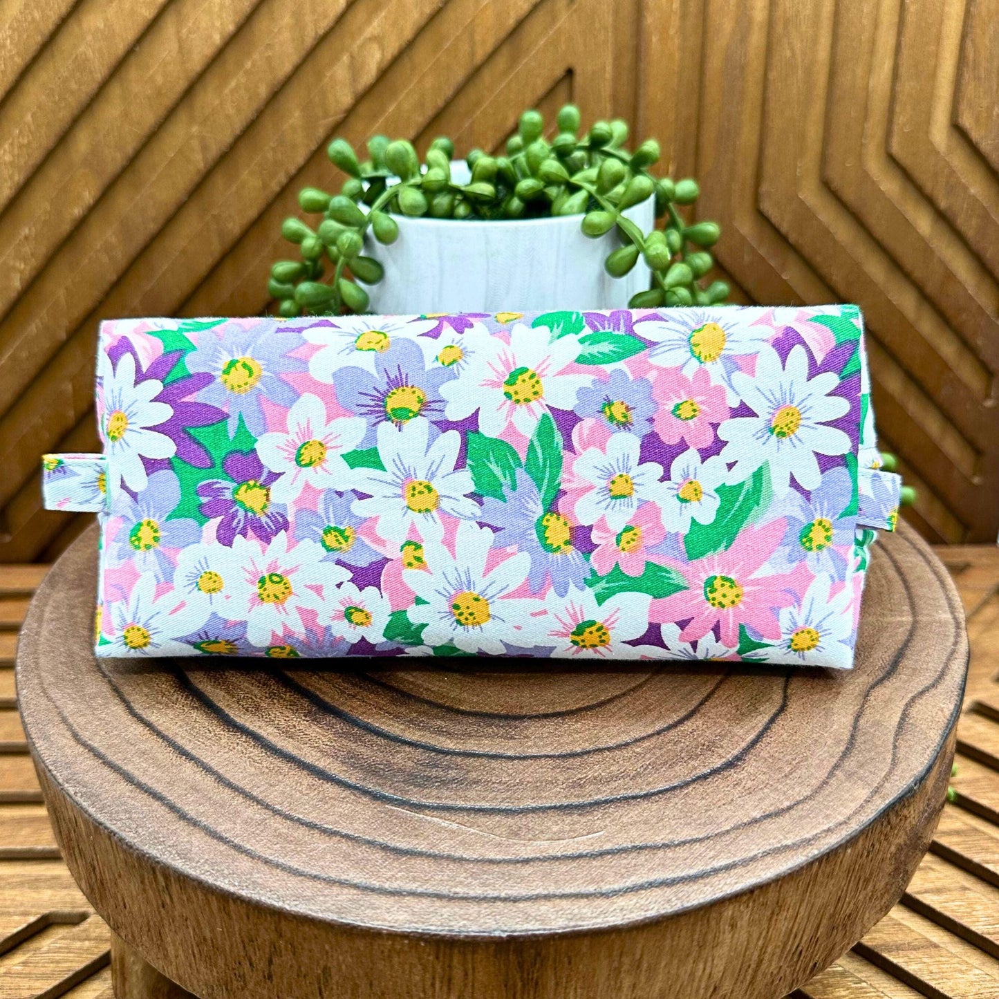Chic Floral Makeup Bag Set: All-in-One Organizer for Beauty, Tech and More