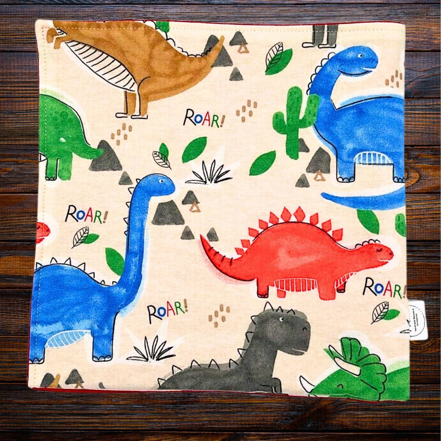 Colorful Dinosaur Flannel Baby Blanket - Perfect Snuggle Gift for Baby Boys!