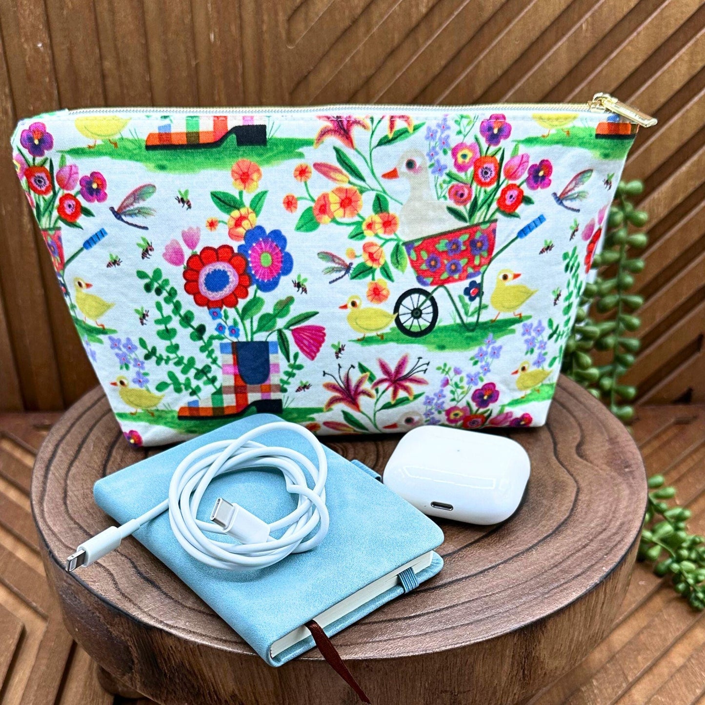 Adorable Farmyard Makeup Bag: Travel, Organize & Shine!