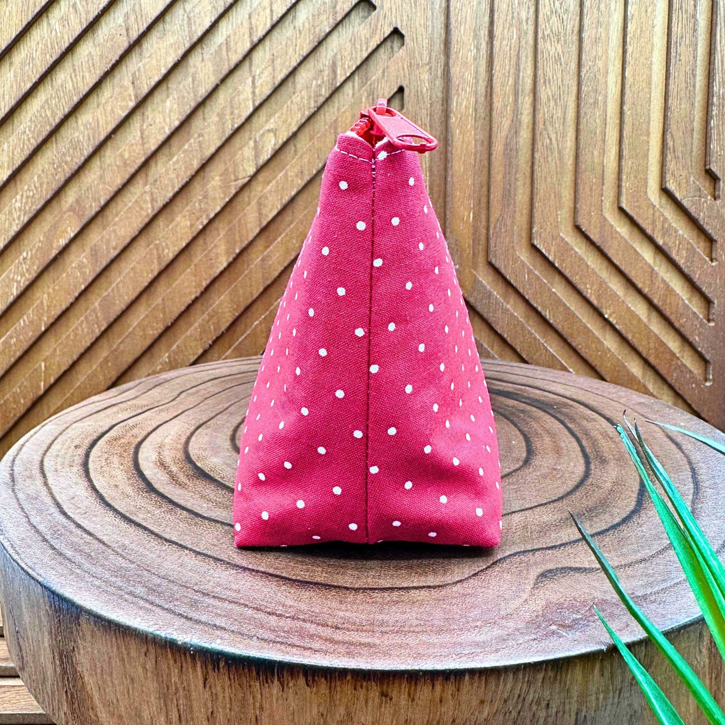 Fun Red Polka Dot Makeup Bag - Your Go-To Travel Companion