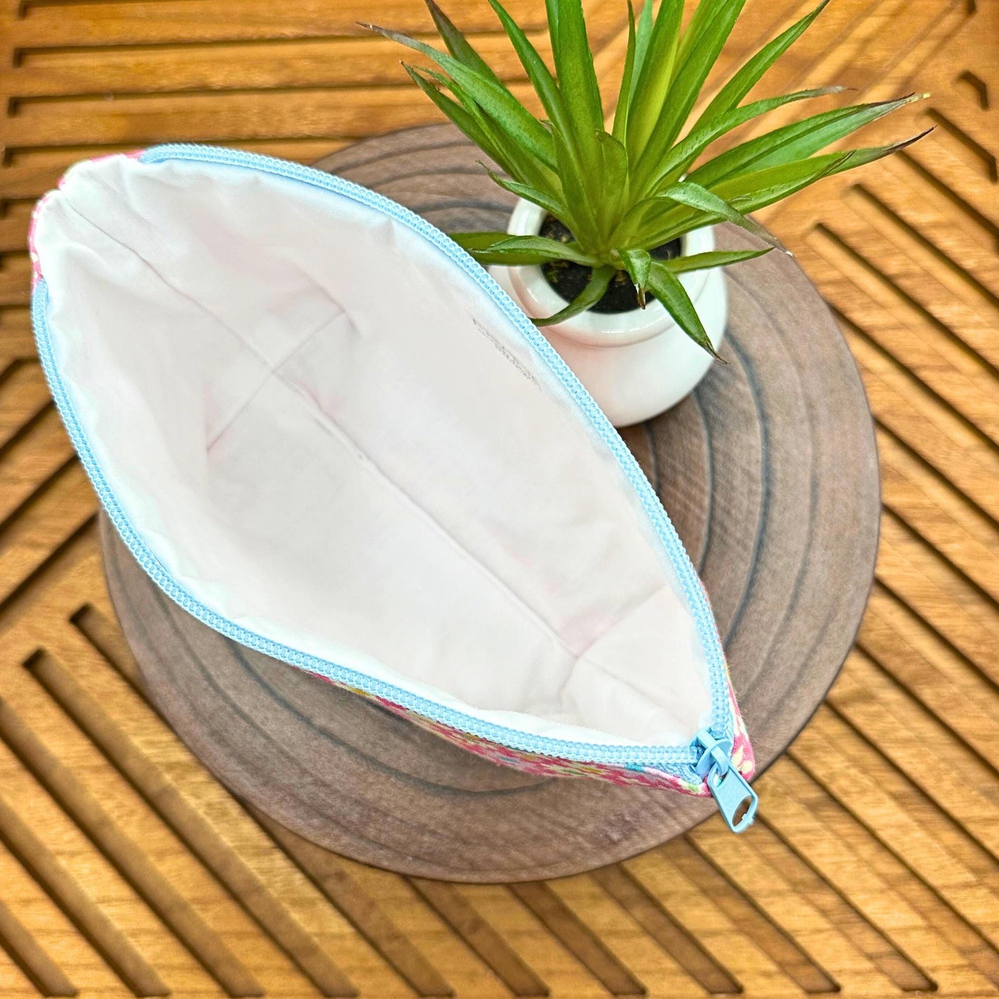 Cute Pink and Lilac Makeup Bag Set: Perfect for Travel, Cosmetics, and More!
