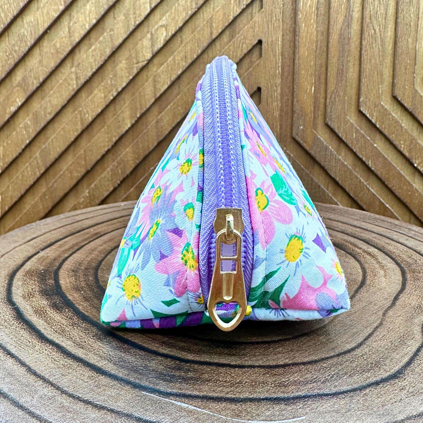 Chic Floral Makeup Bag Set: All-in-One Organizer for Beauty, Tech and More