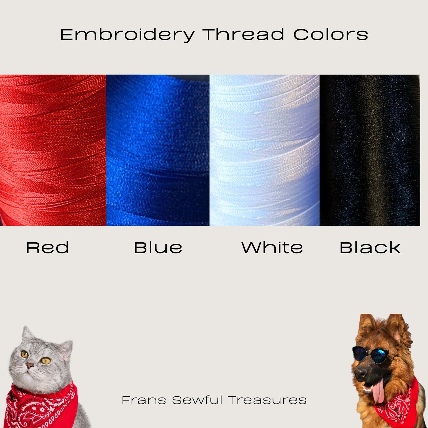 Personalized 4th of July Dog Bandana – Reversible, Easy Snap On Style – Custom Pet Name – Red White & Blue Patriotic Custom Pet Bandana