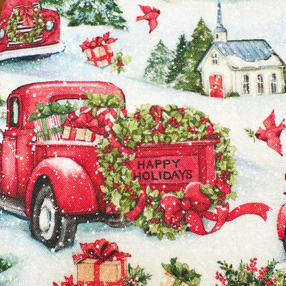 IPAD Sleeve, Stylish Red Holiday IPAD Pouch | Farmhouse-Inspired Tablet Cover