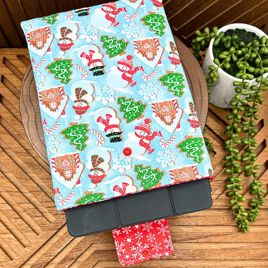 Christmas snowman iPad sleeve