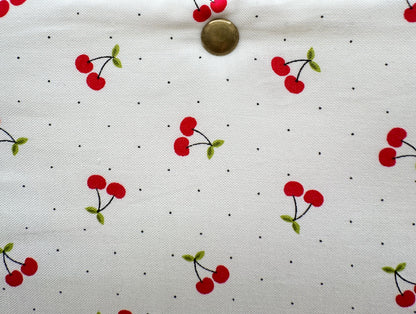 Kindle Sleeve - Red Cherry Coquette Foam Padded Case for Kindle Paperwhite, KOBO, or Gadgets - Perfect Book Lover Gift