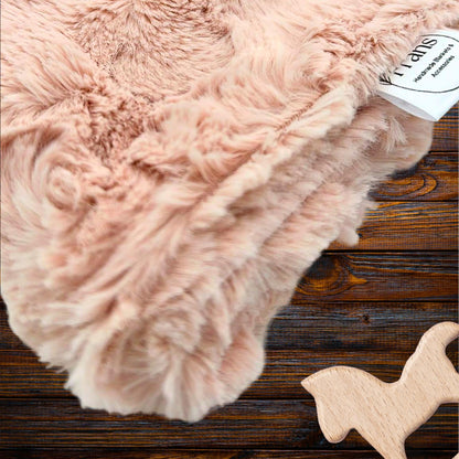 Blush Swirl Baby Lovey – Gentle Comfort for Your Little Angel, Baby Comfort and Security, Portable Comfort and Reassurance, snuggle buddy