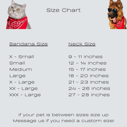 Personalized 4th of July Dog Bandana – Reversible, Easy Snap On Style – Custom Pet Name – Red White & Blue Patriotic Custom Pet Bandana