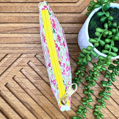 Vibrant Pink and Red Makeup Bag: Stylish Storage for Your Essentials