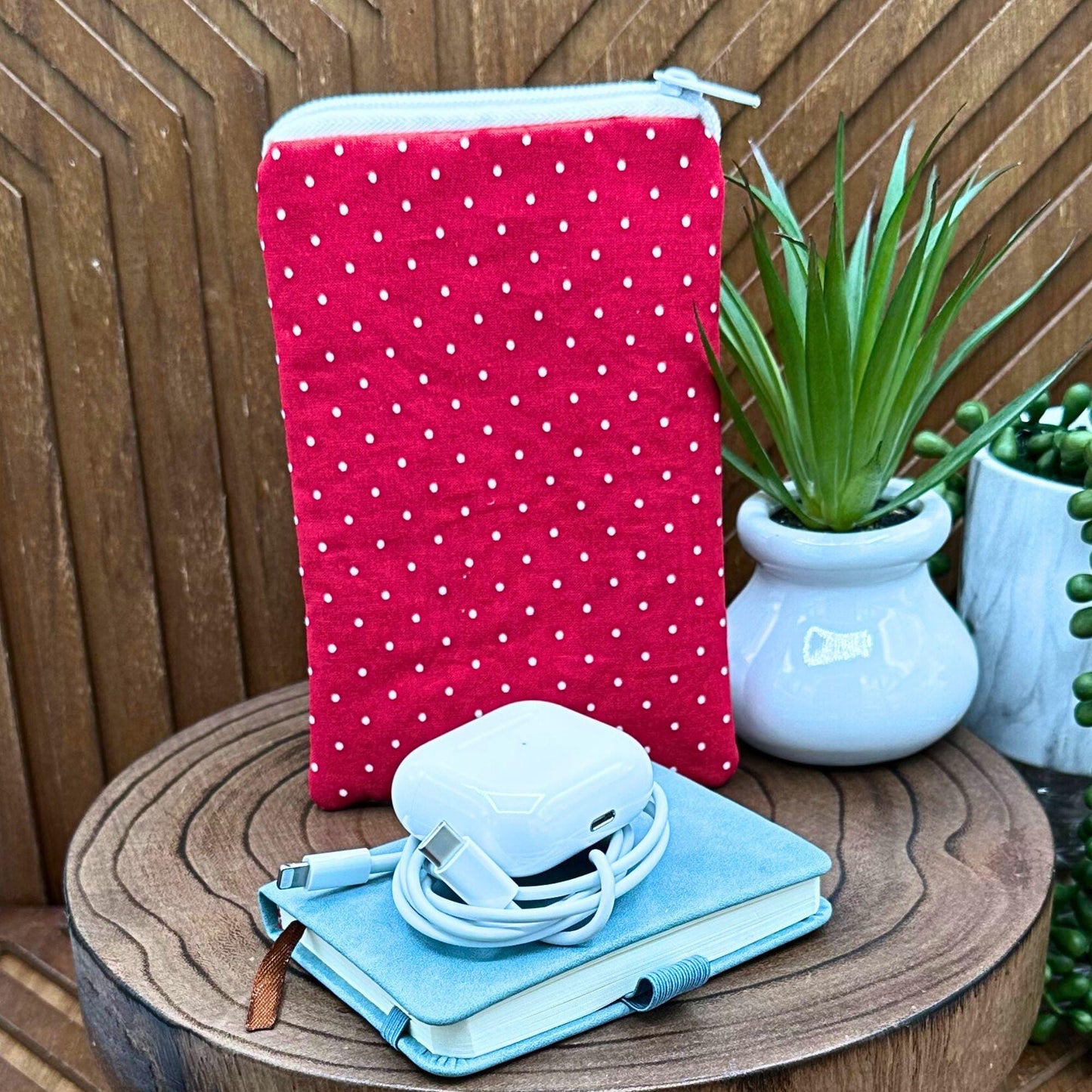 Fun Red Polka Dot Eyeglass Case - Perfect Versatile Carry-All