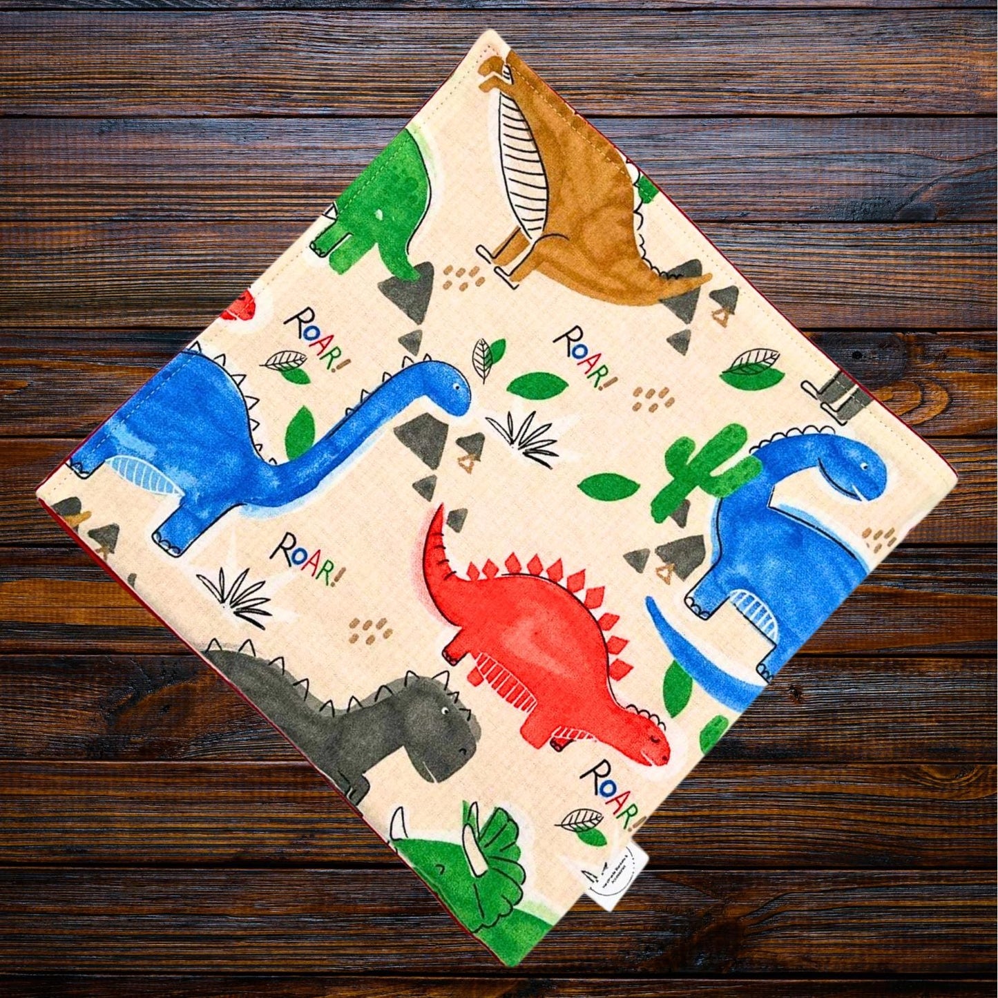 Colorful Dinosaur Flannel Baby Blanket - Perfect Snuggle Gift for Baby Boys!