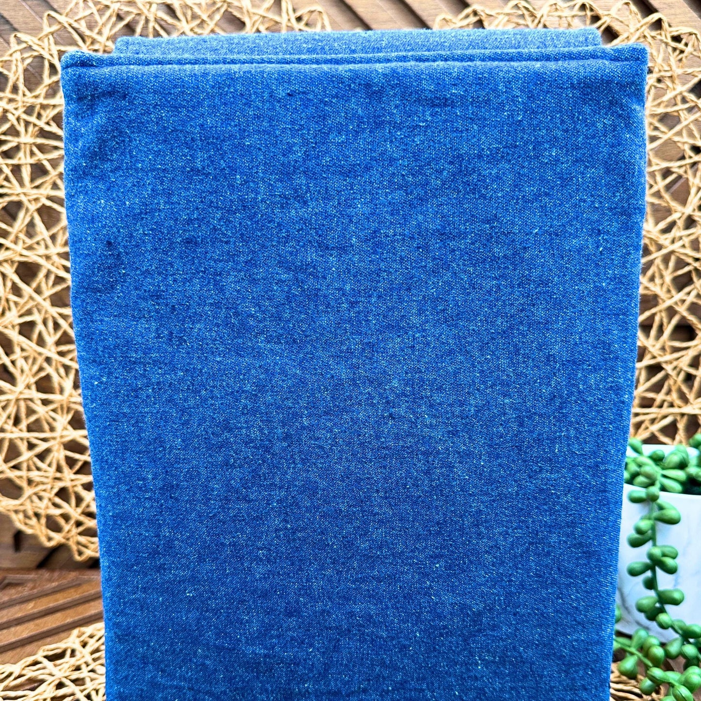 Personalized IPAD Sleeve - Blue Cotton Denim IPad Sleeve - Stylish Tablet Case & Gift Idea