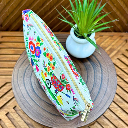 Adorable Farmyard Makeup Bag: Travel, Organize & Shine!